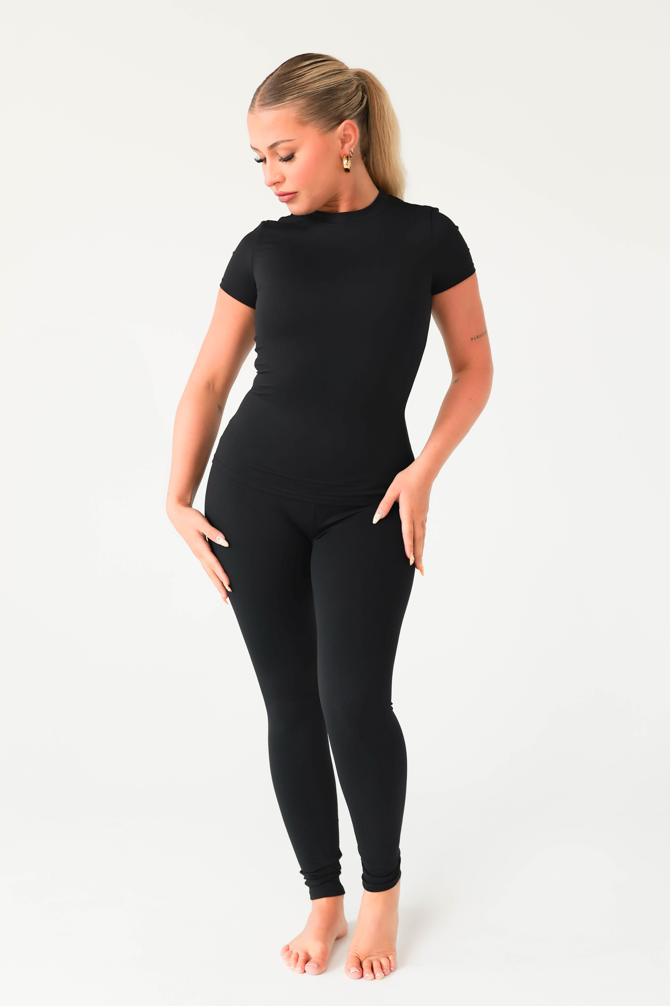 Lila set - Noir